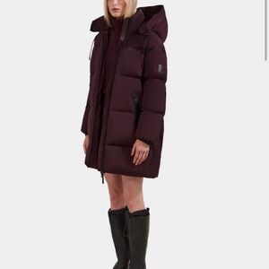 RUDSAK Deep Burgundy Puffer Jacket